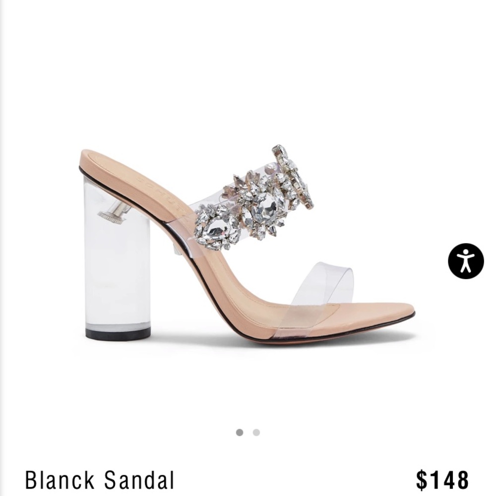 blanck sandals